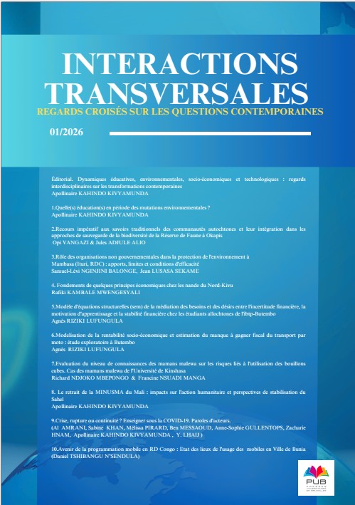  INTERACTIONS TRANSVERSALES –&nbsp;01/2026