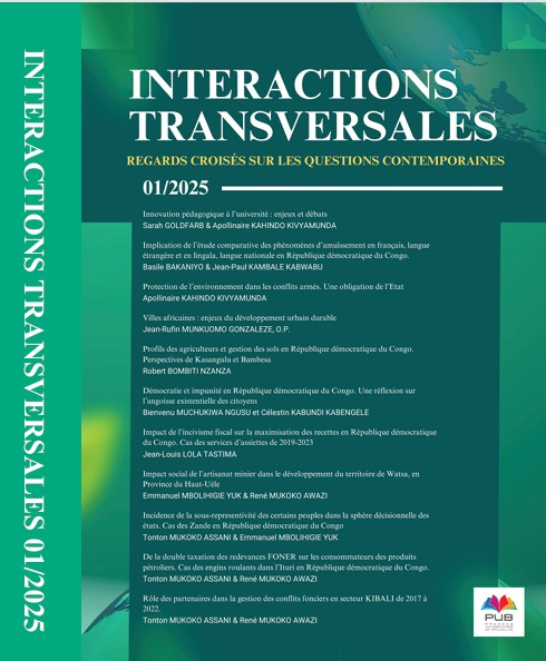 INTERACTIONS TRANSVERSALES –&nbsp;01/2025